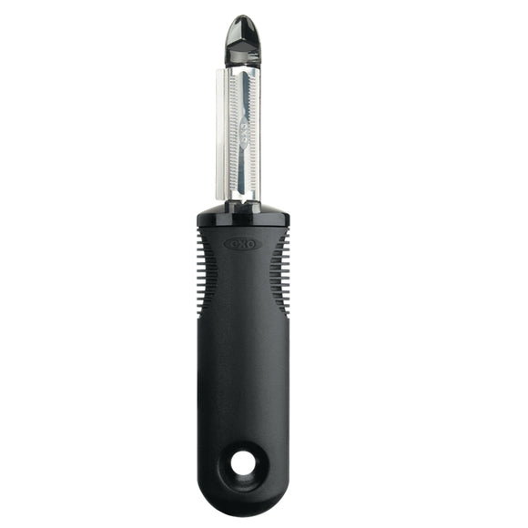 OXO Serrated Peeler, Black, 7