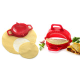 NorPro Dough / Dumpling Press, Large - Red