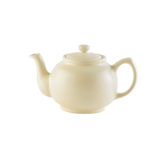 Price & Kensington MATTE Teapot, 2 Cup Cream