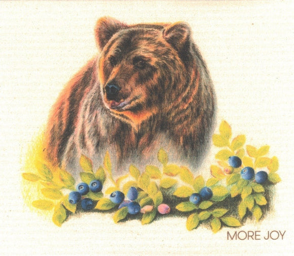 Blueberry Bear - MORE JOY Swedish Cloth