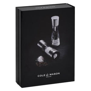 Derwent Gourmet Precision Acrylic & S/S S&P Mill Gift Set