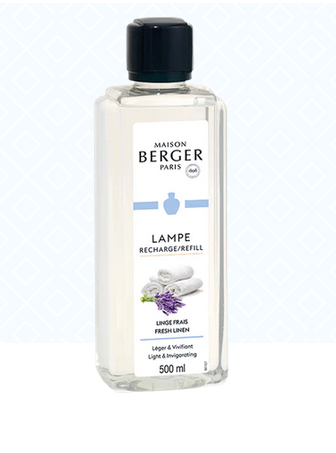 Fresh Linen / Linge Frais  Lampe Fragrance, 500ml