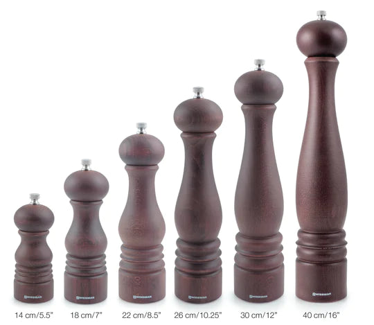 Castell Pepper Mill, Walnut Wood Stain Finish 9