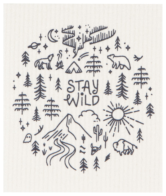 Ecologie Swedish Dishcloth, Stay Wild