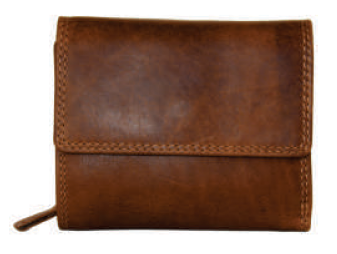 Rugged Earth Leather Wallet, Style 990002