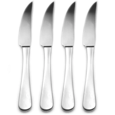 Country Style Steak Knives, Set of 4 (Mirror Finish)