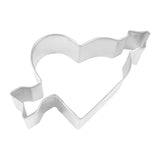 Heart & Arrow Cooke Cutter, 4" Tinplated