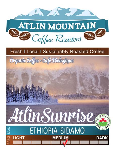 Atlin Mountain Coffee, Atlin Sunrise (Ground, Organic) 400g