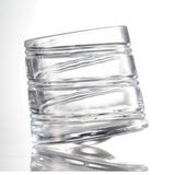 Brilliant Pirouette Spirale O.F. Glass Set w/ Coasters, 300ml 6pc