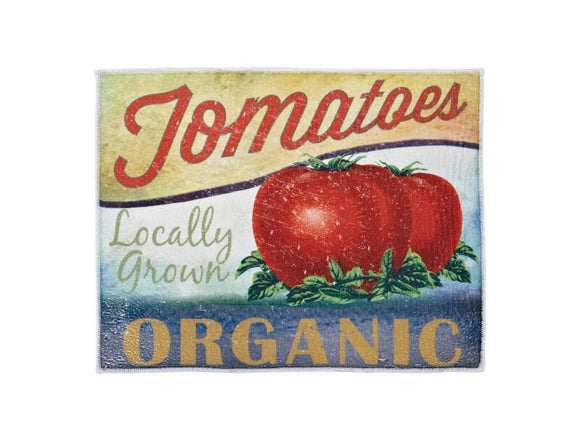 Harman Drying Mat, Vintage Tomatoes Crate 15x20