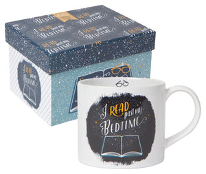 Now Designs Mug in a Box, I Read Past My Bedtime 14oz