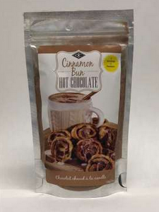Hot Chocolate Bag 100g, Cinnamon Bun