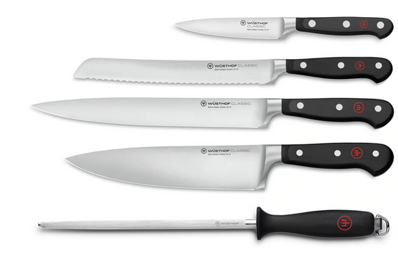Wusthof 5pc Classic Cook's Knife Set