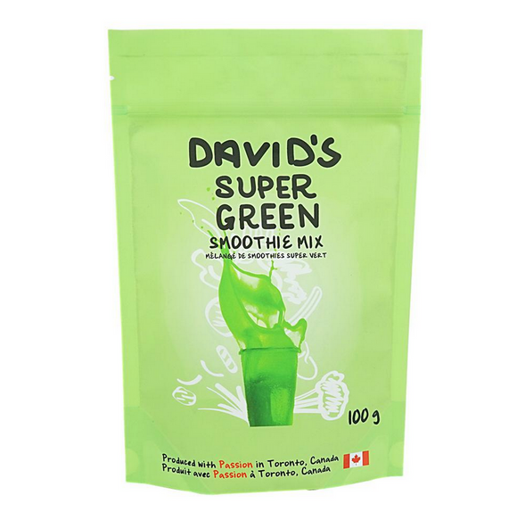 David's Super Green Smoothie Mix, 100g