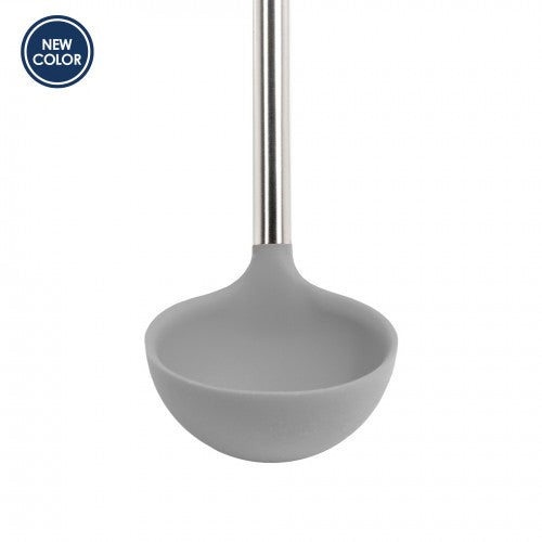 Tovolo Silicone & S/S/ Ladle, Oyster Grey
