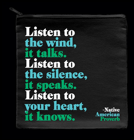 Quotable Pouch - Listen To The Wind, PD280