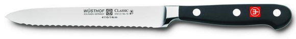 Wusthof Serrated Utility Knife, 5