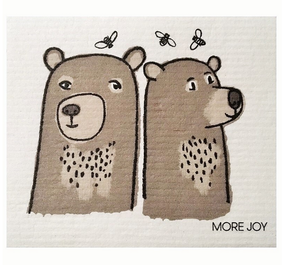 Friendly Bears - MORE JOY Swedish Cloth