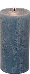 IHR Pillar Candle, Deep Water Blue 5.5" / 14cm