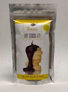 Hot Chocolate Bag 100g, Banana