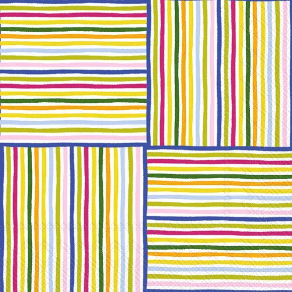 Lunch Napkin - Smart Stripes
