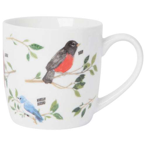 Now Designs Porcelain Mug, Birdsong 12oz