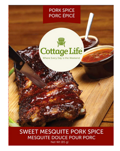 Cottage Life, Sweet Mesquite Pork Spice 85g