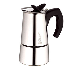 Bialetti Musa Espresso Maker, Stainless Steel 6 Cup