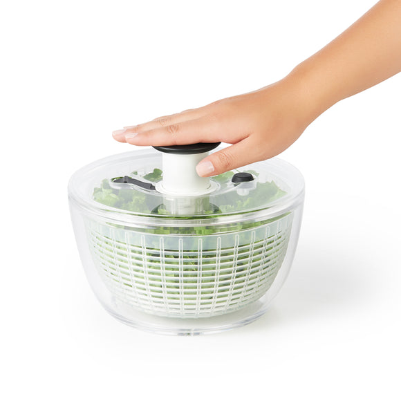 OXO Salad Spinner 4.0, Little, Clear, 8x6