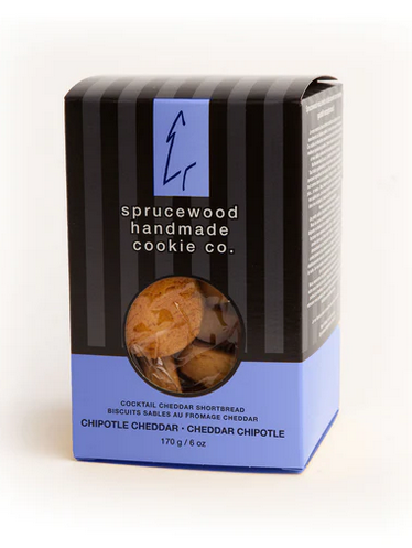 Sprucewood Handmade Shortbread, Chipotle Cheddar 170g