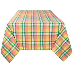 Now Designs Second Spin Tablecloth, Plaid Meadow 60x90"
