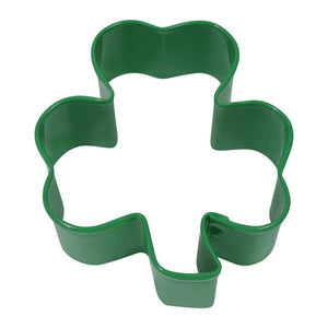 Shamrock Polyresin Green Cookie Cutter, 2.75"