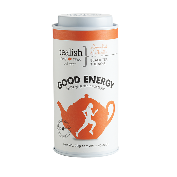 Tealish Good Energy Loose Leaf Tea Tin, 90g
