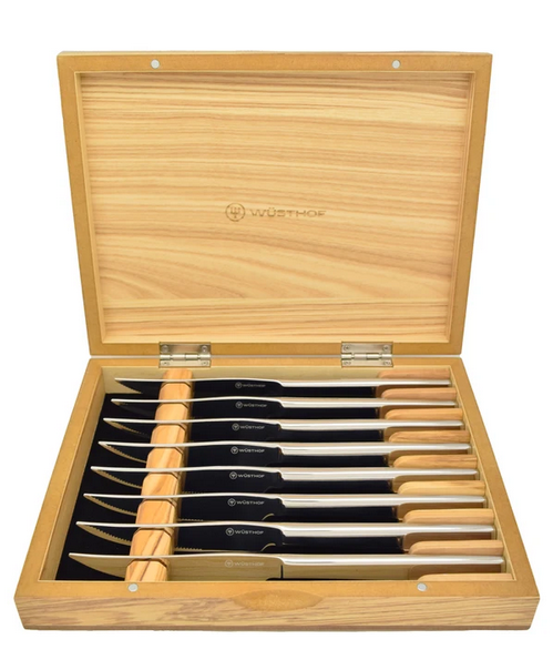 Wusthof 8pc Mignon Steak Knife Set in Gift Box