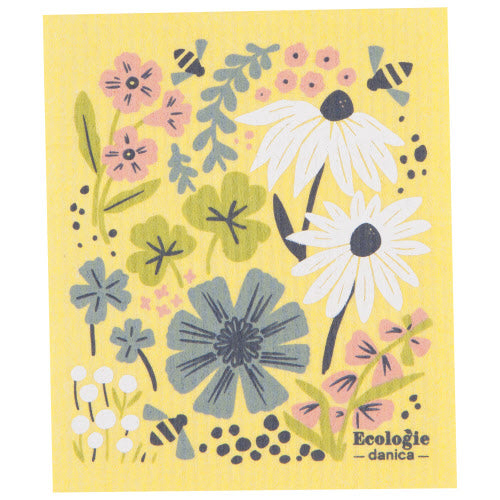 Ecologie Swedish Dishcloth, Bees & Blooms