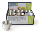 RSVP Condiment Cup, 2 oz Stainless Steel