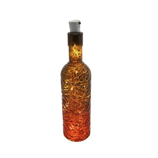 Red LED Decorative Bottle, 27cm H