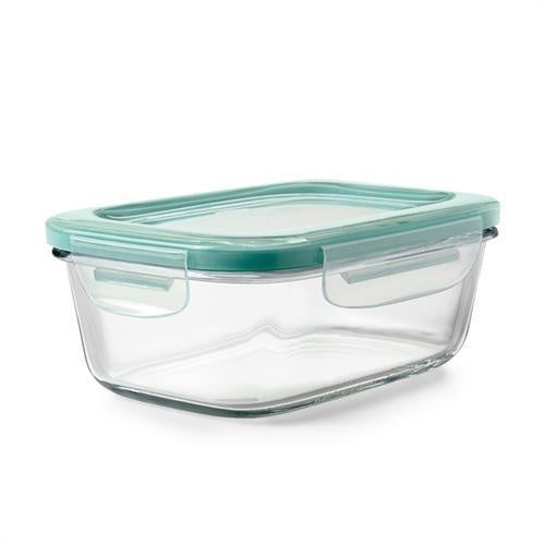 SmartSeal Glass Rectangular Container w/Lid, 3.5cup