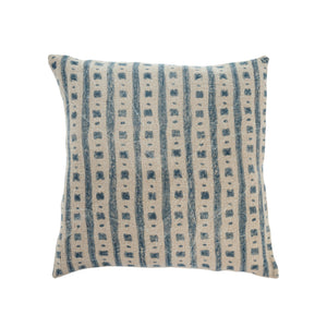 Nadi Linen Cushion, Olive 20x20" Feather/Down Filled