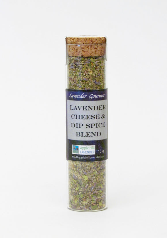 Lavender Cheese & Spice Dip Mix, 15g Glass Vial