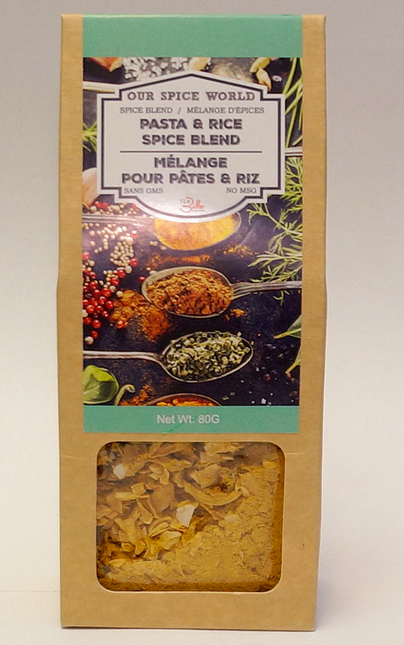 Our Spice World Blend, Pasta & Rice 80g