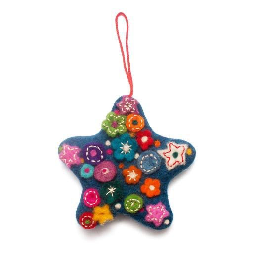 Hamro Felt Ornament, Northern Star