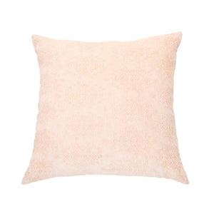 Brunelli Toro European Throw Pillow, Soft Pink 25x25"
