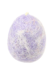 Hamro Felt Ornament, Ombre Easter Egg, Purple