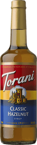 Torani, Classic Hazelnut Syrup, 750ml