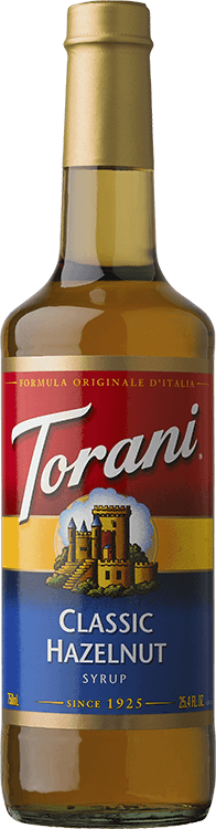 Torani, Classic Hazelnut Syrup, 750ml