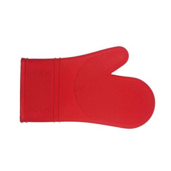 Silicone Oven Mitt, Red 30cm/12