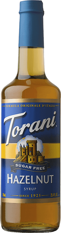 Torani, Sugar-Free Hazelnut Syrup, 750ml
