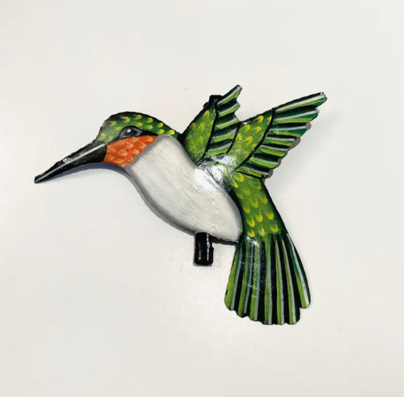 Dandarah Garden Stake, Painted Hummingbird 36