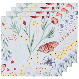 Now Designs Morning Meadow Napkins, Set/4